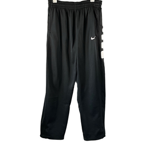 Nike Black Track Pants with White Logo